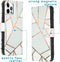 iMoshion Hoesje Geschikt voor iPhone 12 Pro / 12 Hoesje Met Pasjeshouder - iMoshion Design Softcase Bookcase - Wit / Meerkleurig / Goud / White Graphic