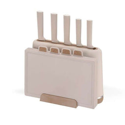 Maestro MR-1412-BEIGE Messenset met blok + Snijplankenset Beige