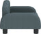 vidaXL Kinderbank 50x40x30 cm stof donkergrijs