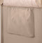 Lionelo Jasmin Easy Fold Reisbedje - Opvouwbaar in seconden - 2 Hoogtes Matras T25 - Inclusief Reistas - Beige