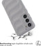 iMoshion Hoesje Geschikt voor Samsung Galaxy S23 Hoesje Siliconen - iMoshion EasyGrip Backcover - Grijs