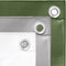 vidaXL - Dekzeil - 260 - g/m² - 6x6 - m - HDPE - groen