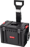 Qbrick System PRO Cart - Gereedschapswagen - Mobiel met telescopische greep - Zwart