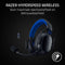 Razer BlackShark V3 X HyperSpeed - Draadloze Gaming Headset - 7.1 Surround - PS5/PS4/PC - Zwart