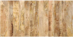 vidaXL - Hoofdbord - 160 - cm - massief - ruw - mangohout