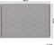 SIKAR - Outdoor kleed - Grijs - 120 x 180 cm - Polypropyleen