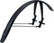 BBB Cycling DiscGuard BFD-65S - Spatbordset voor schijfremfietsen - Verstelbaar - Zwart (1 set)