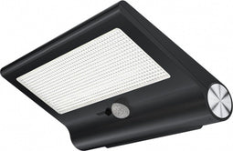 Calex Solar Wandlamp - Straler - Zonne-Energie - Bewegingssensor - Zwart