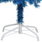 vidaXL - Kunstkerstboom - met - standaard - 240 - cm - PVC - blauw