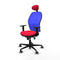 Jorquera Piqueras y Crespo 1D036G1 - Bureaustoel - Hoofdsteun - Rood