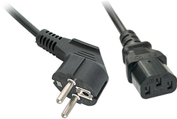 Lindy 30335 - Stroom Aansluitkabel - 2 m - Zwart