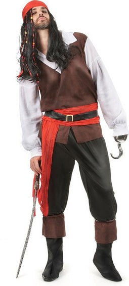 "Piraten kostuum voor mannen - Verkleedkleding - XL"