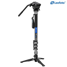 Leofoto MF-324C Carbon Statief + BV-10 Videokop + VD-04 Voet (Demo)