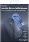 Kensington Pro Fit - Intrekbare Mobiele Muis - Draad - USB 2.0 - 1.000dpi - 3 knoppen - Linkshandig / Rechtshandig