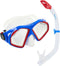 Aqua Lung Sport Hawkeye Combo - Snorkelset - Duikbril - Snorkel - Volwassenen - Rood/Blauw