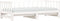 vidaXL - Slaapbank - met - onderschuifbed - 80x200 - cm - massief - grenenhout - wit