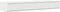 vidaXL - Lade - voor - Bed - in - Wit - 120x36,5x16,5 - cm - Gemaakt - van - Houtvezelplaat