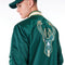 New Era - Milwaukee Bucks - NBA Satin Dark Green Bomber Jacket