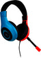 Nacon Stereo Gaming Headset V1 - Over-Ear - 40 mm speakers - Neon Rood/Blauw