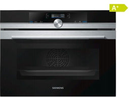 Siemens iQ700 CB674GBS3 oven 47 l A+ Zwart, Roestvrijstaal