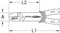 KS Tools 115.1231 1151231 Krimptang 0.75 tot 6 mm²