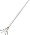 TRU COMPONENTS 1571464 Netwerkkabel CAT 6 U/UTP 4 x 2 x 0.27 mm² Wit 25 m