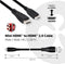 Club3D CAC-1350 - HDMI-kabel - Mini HDMI naar HDMI 2.0 1 m 4K UHD Zwart