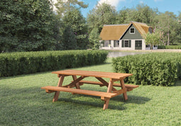 Hardhouten picknicktafel business
