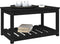 vidaXL Tuintafel 82,5x50,5x45 cm massief grenenhout zwart