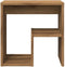 vidaXL - Nachtkastjes - 2 - st - 40x30x40 - cm - bewerkt - hout - artisanaal - eiken