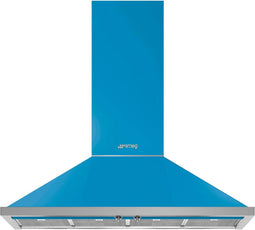 Smeg KPF12T - Afzuigkap Muurmontage - 606 m³/uur A+ - Turkoois