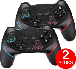 Draadloze Controller Nintendo Switch - Ergonomisch - 2 stuks (2 stuks)