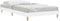 vidaXL - Bedframe - bewerkt - hout - wit - 90x190 - cm