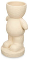 Decoratieve figuren Beige Dolomite 19 x 31 x 15 cm (4 Stuks) Vaas