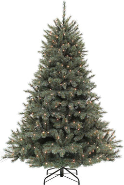 Triumph Tree led forest frosted kunstkerstboom - 215 x 140 - newgrowth blue - 304 lampjes warmwit led