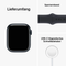 Apple Watch Series 8 - Smartwatch - 45mm - GPS - Aluminium - Sportbandje - Zwart