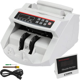 VEVOR bqp03ltu - Euro-geldteller - 1000 stuks/min valsgelddetectie UV MG