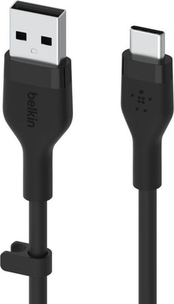 Belkin BOOST↑CHARGE Flex - USB-C/USB-A Kabel - 300 cm - Zwart