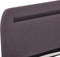 vidaXL - Bedframe - met - LED - stof - taupe - 160x200 - cm