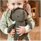 Gabi gebreide teddybeer - Dino-Warm groen
