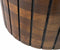 Liviza Ronde eettafel Lino - Mangohout - Rond Bruin - 75 cm , 120 cm , 120 cm