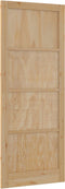 vidaXL - Interne - Deur - 'ORKDAL'83x232x4 - cm - Massief - Houten - Grenen