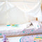 Gewatteerd beddengoed met ritssluiting HappyFriday Mr Fox Pumpkin Multicolour 105 x 200 cm
