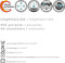Stoelhoes Eysa BRONX Roze 50 x 55 x 50 cm 2 Stuks
