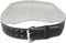 Gorilla Wear - Full Leather Padded Belt - Ondersteunt onderrug - Zwart/Goud - S/M