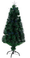 Lumina - Decoratieve glasvezel kerstboom - 60 cm met timer en 8 verlichtingsmodi - meerkleurig