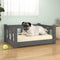 vidaXL - Hondenmand - 95,5x65,5x28 - cm - massief - grenenhout - wit