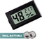 Ease Electronicz - Hygrometer - Temperatuur en Luchtvochtigheid - Digitaal - Incl. Batterijen (2 stuks)