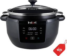 Instant Pot Superior 4-in-1 Slow Cooker 7,2 L - Slow Koken Stomen Sudderen Braden Warm Houden