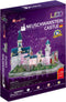 Cubic Fun 3D Puzzel Neuschwanstein Castle LED